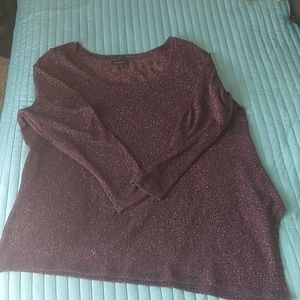 Lane Bryant asymmetrical sweater